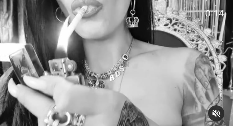 Mistress Kennya Smoking BDSM #95994795