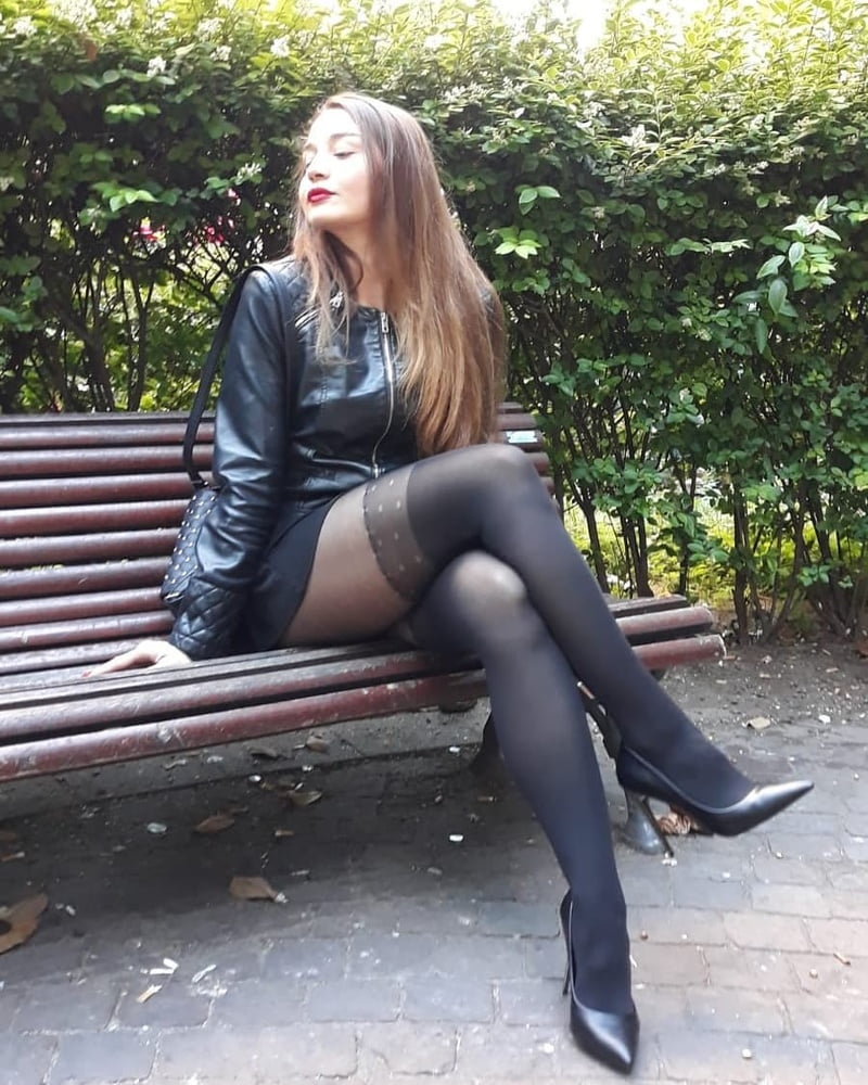 black stockings nylon pantyhose sexy legs 10 #101762642