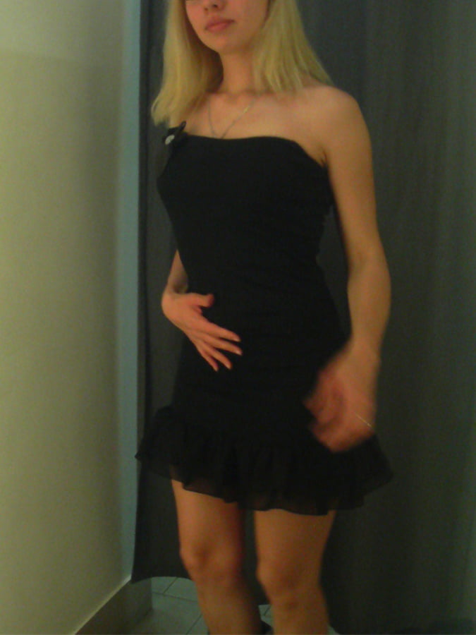 My whore Vika in the store&#039;s fitting room #82231384