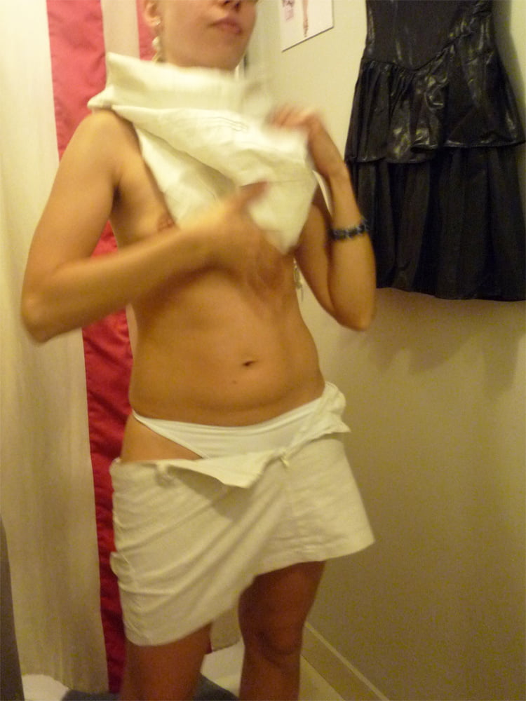My whore Vika in the store&#039;s fitting room #82231513
