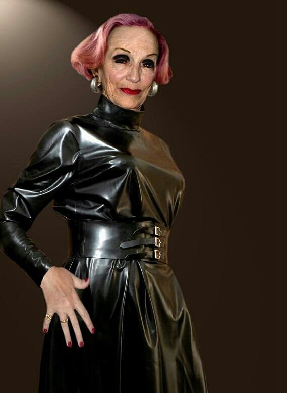 Latex Rubber Milf Granny JULY issue #91282583