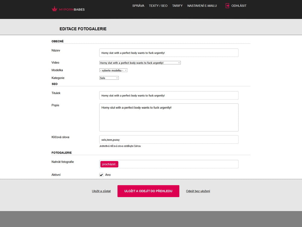 Easy porn tube system - Personal website #107219832