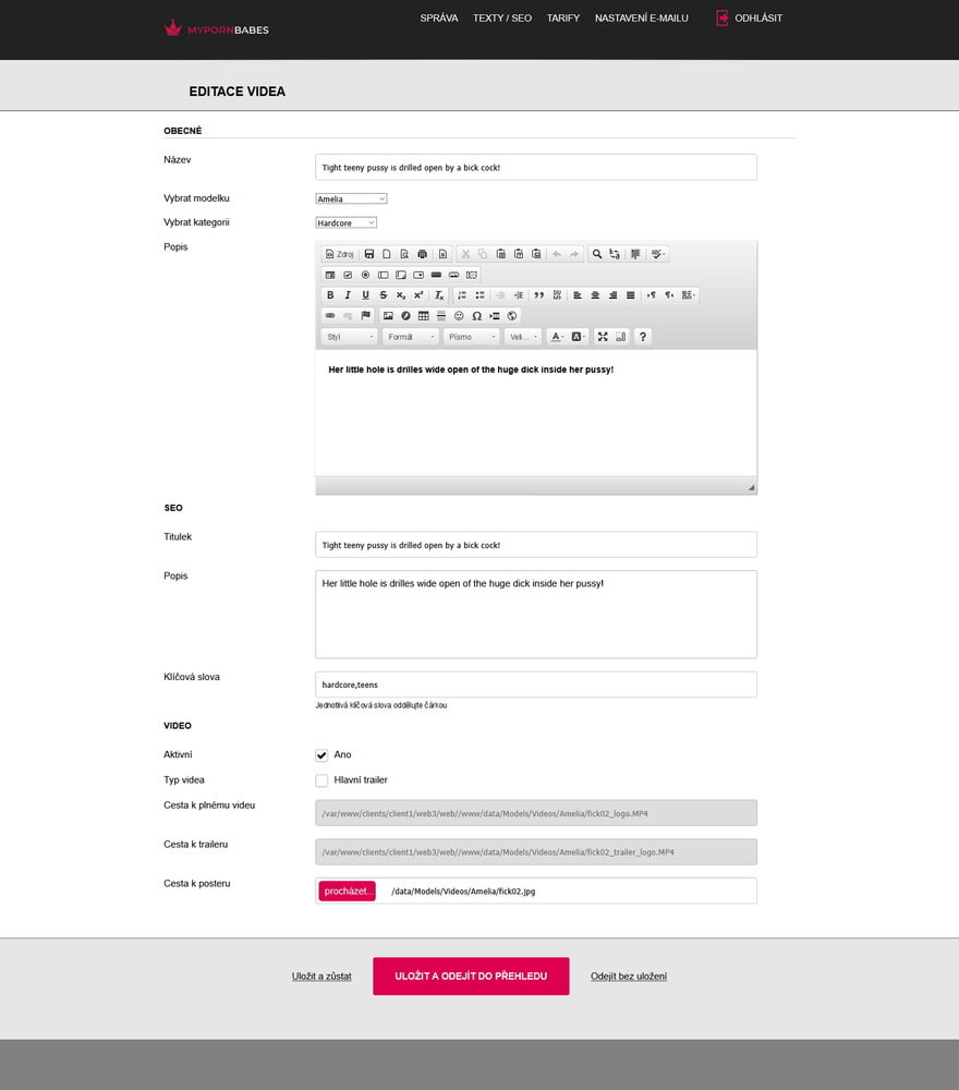 Easy porn tube system - Personal website #107219837