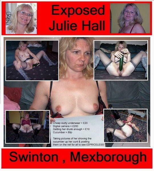 Exposed Whore Julie Hall from Mexborough UK #100844649