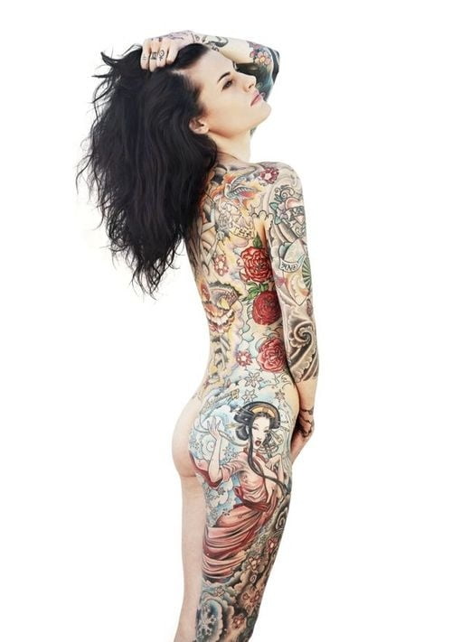 tattooed girls #100139885