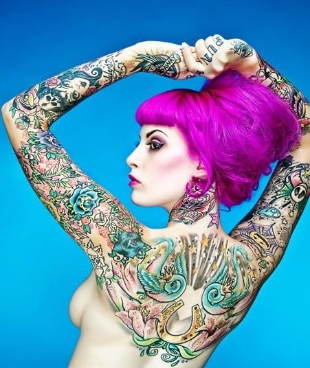tattooed girls #100139966