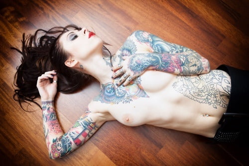 tattooed girls #100140248