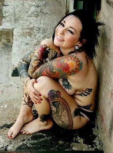 tattooed girls #100140534