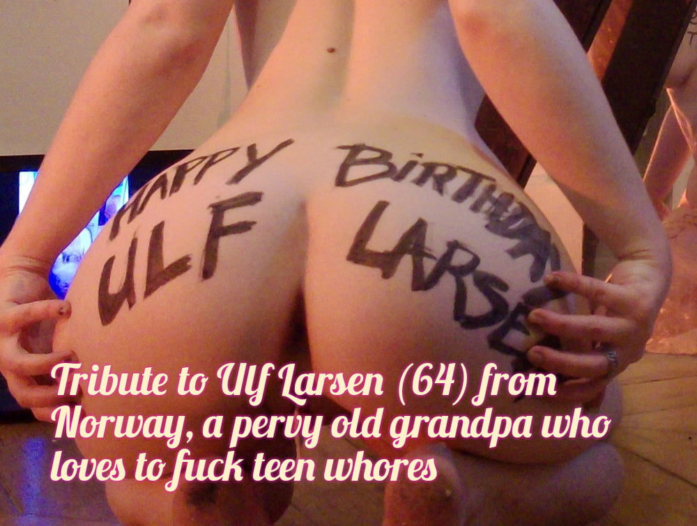 Vecchio pervertito ulf larsen(64) dalla norvegia e giovani puttane
 #88537929