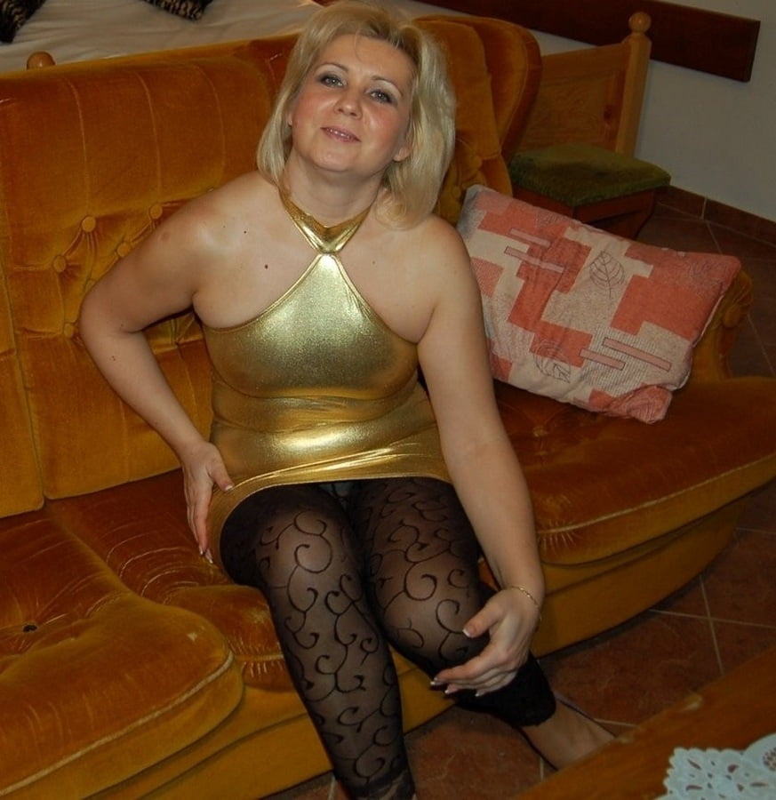 Mature Blonde Russian Bitch in Pantyhose #96799861
