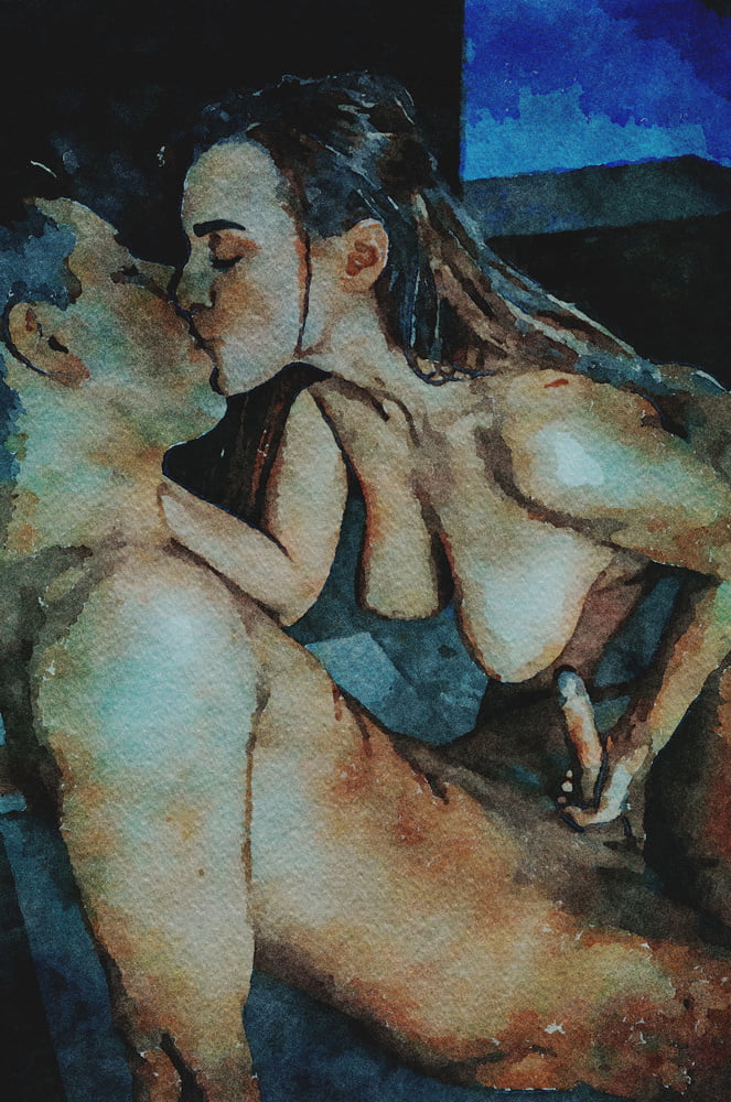 Erotic Digital Watercolor 68 #99506132