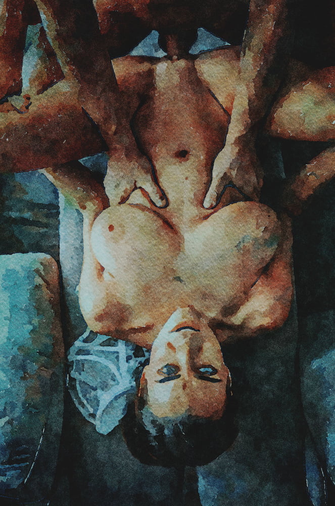 Erotic Digital Watercolor 68 #99506136