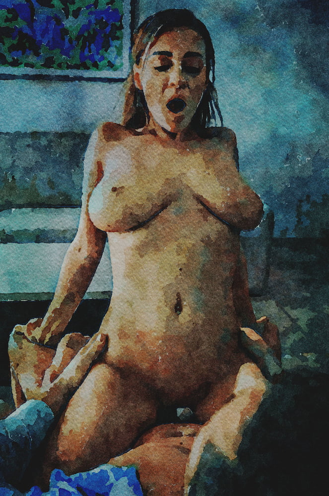 Erotic Digital Watercolor 68 #99506157