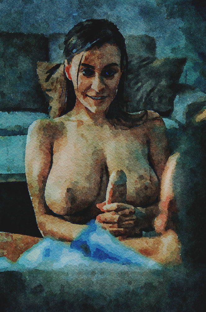 Erotic Digital Watercolor 68 #99506164