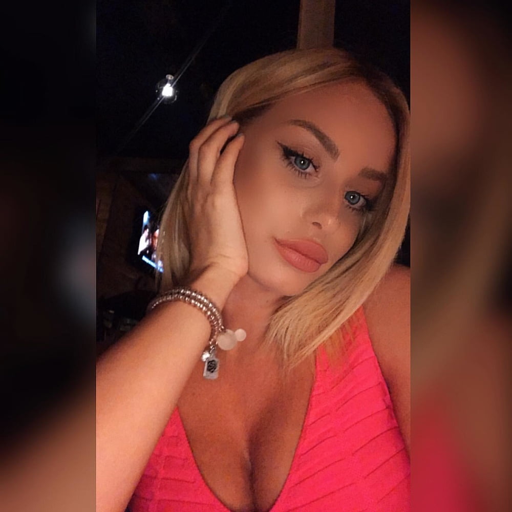 Serbian hot skinny blonde whore girl Ana Stojilkovic #80757432