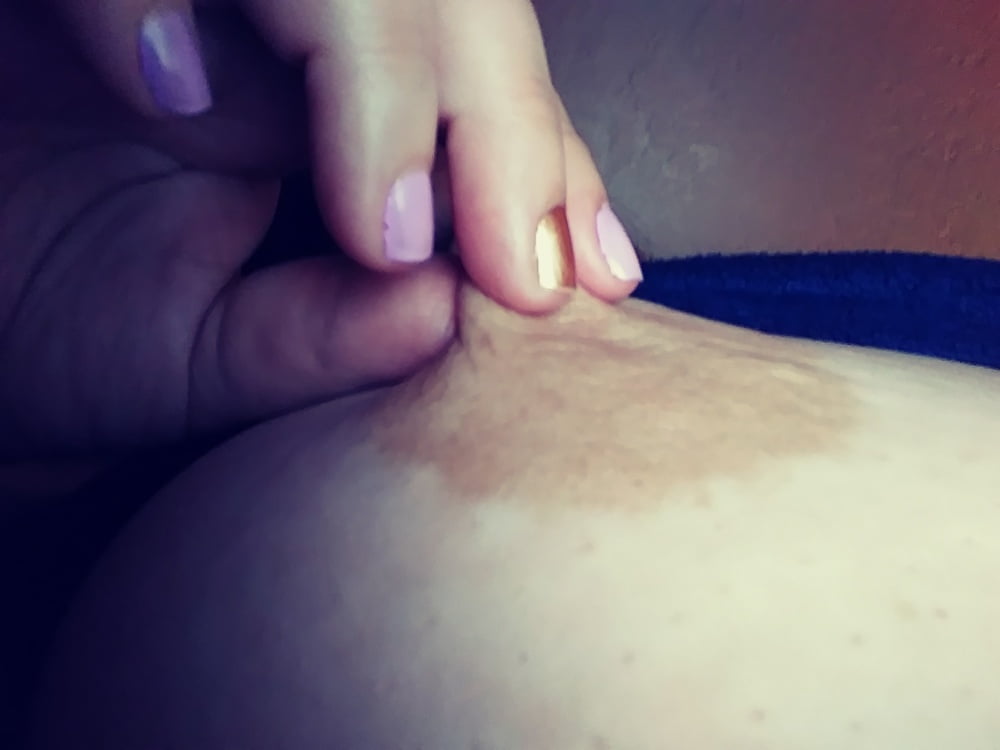 Big Nipple play...pinching &amp; twisting #99713275