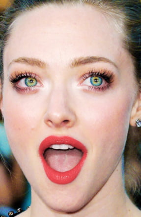 Amanda seyfried bouche ouverte
 #102328919