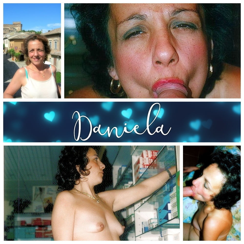 Italian fuckhead Daniela sucks every cock #104379100