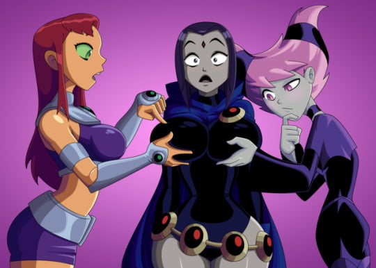 Raven &amp; Starfire #106136309