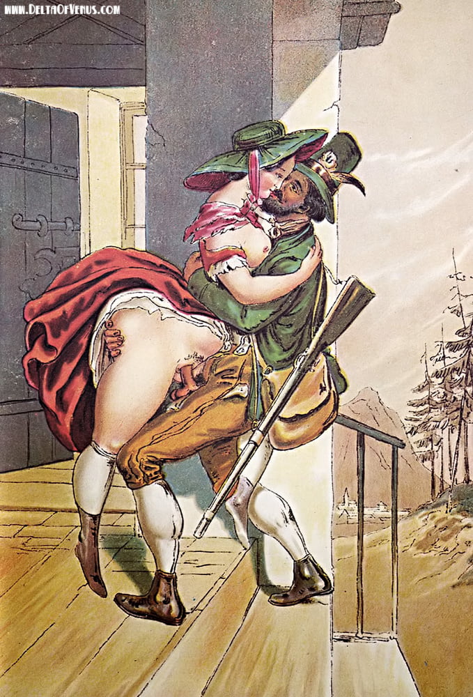 19th Century Erotic drawings #94101246