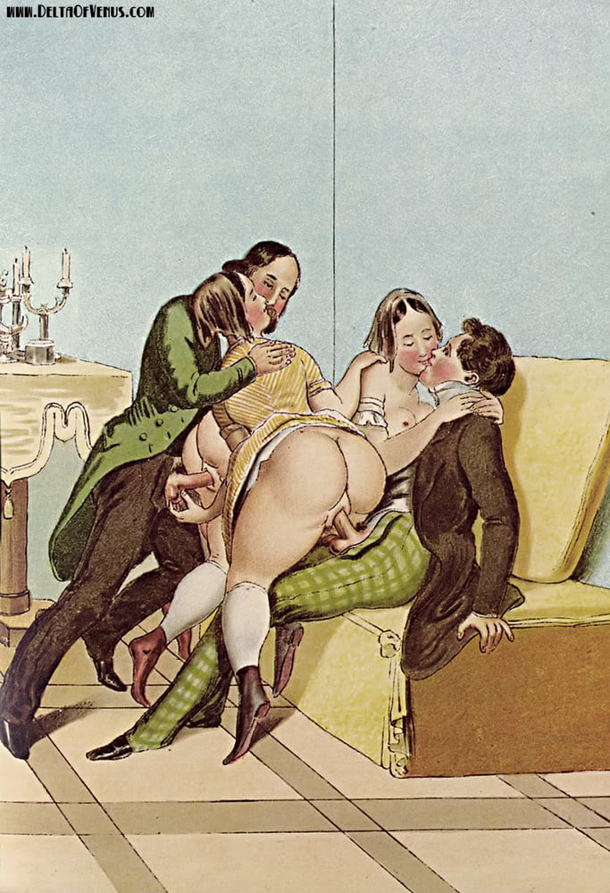 19th Century Erotic drawings #94101247