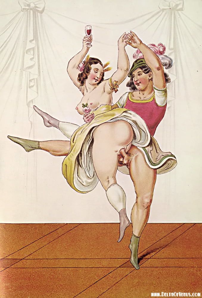 19th Century Erotic drawings #94101265