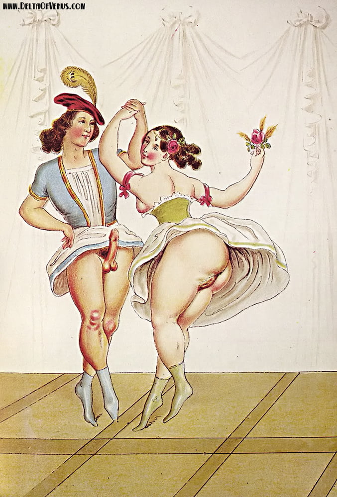 19th Century Erotic drawings #94101266