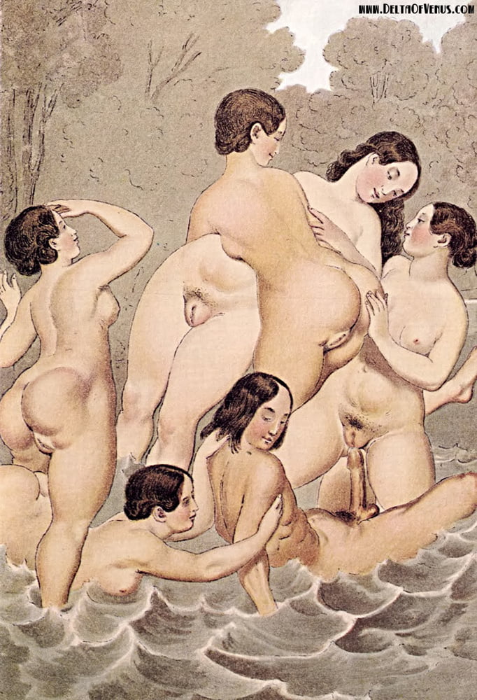 19th Century Erotic drawings #94101271